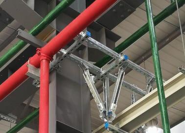 婺城该抗震支架的整体式支吊架结构协调性好